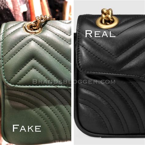 how can you tell a real gucci bag